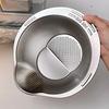 1 high-quality 304 stainless steel strainer - food safety rice and vegetable washing basin
