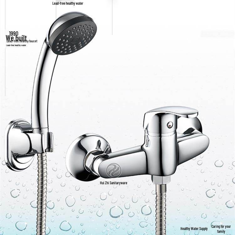 All-Copper Hot & Cold Shower Faucet Mixer Valve