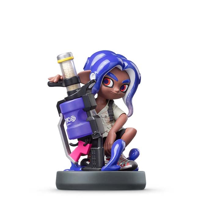 Amiibo Triple Set [Inkling (Yellow) / Octoling (Blue) / Kojake] (Splatoon Series)