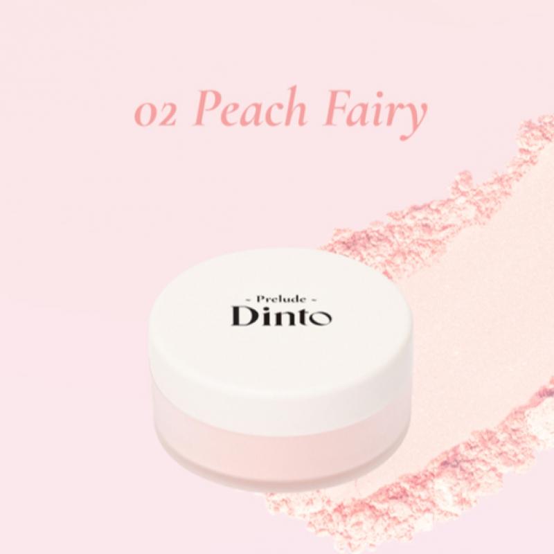 Daiso [02 Peach Fairy] Prillude Dinto Fairy Dust Loose Powder 5 G