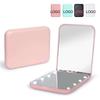 Pocket Mirror 1X/3x Magnified LED Mini Travel Makeup Mirror, Compact Mirror With Lights, Wallet Mirror