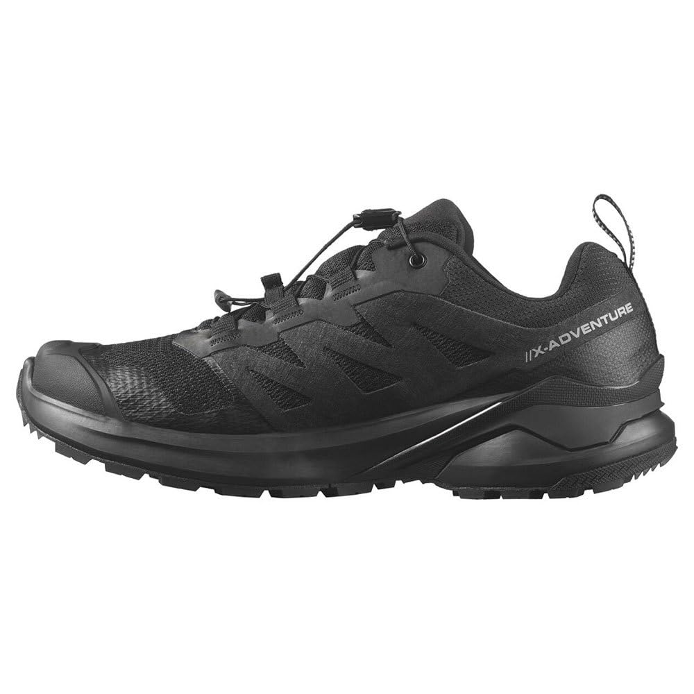 SALOMON GTX W Trekking Size L47321800 X-Adventure Women's Shoes, Black/Black/Black, 24cm,
