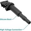4 Pcs For BMW E46 E60 E85 E90 Ignition Coils With Spark Plug Connector 12138657273 12137594937 Accessories Parts
