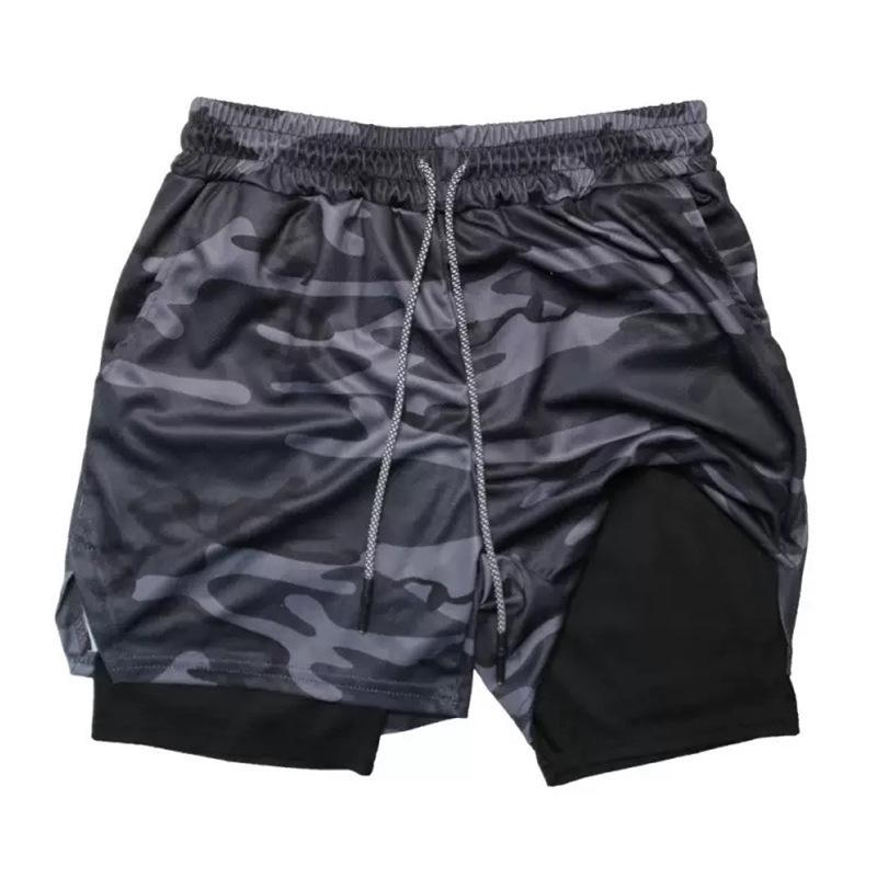 2026 European Fashion Men's and Women's Anti-Exposure Double-Layer Quick-Dry Shorts