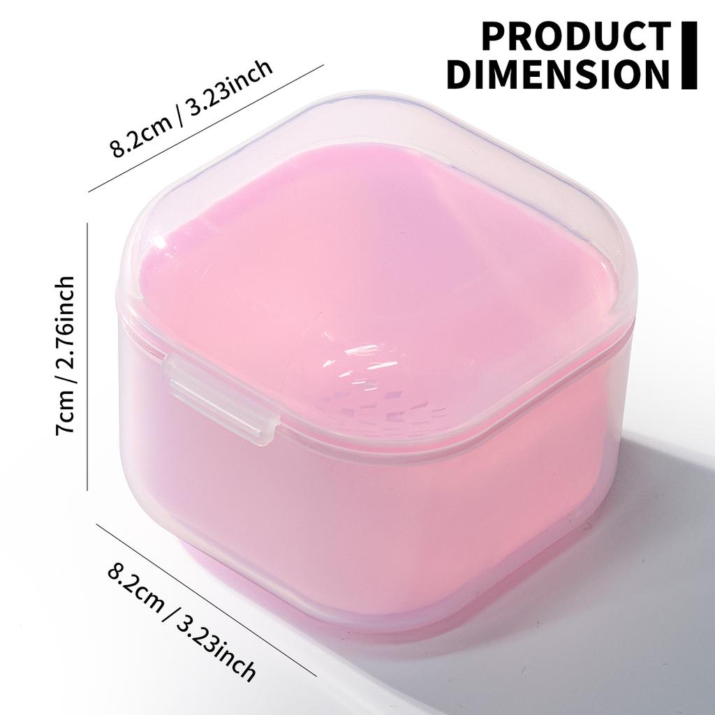 Portable Nail Polishing Grinding Head Disinfection Box Nail Art Drilling Head Disinfection Box Manicure Sterilization Tool