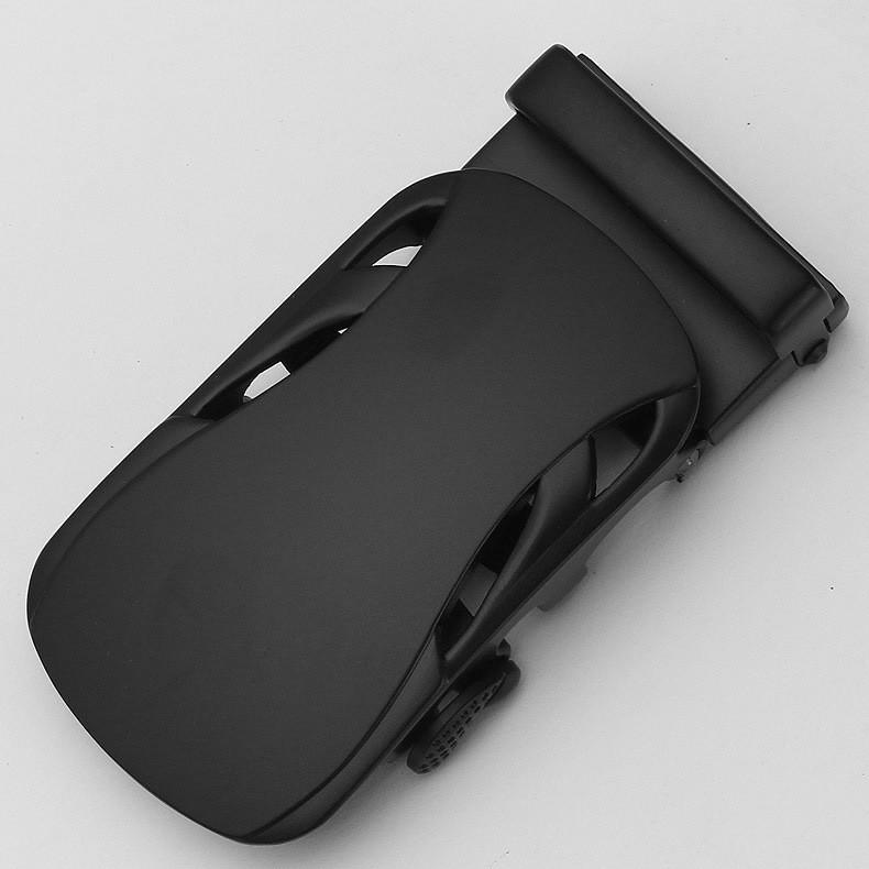 Versatile 3.5cm Men's High-quality Automatic Buckle Leather Waist Belt