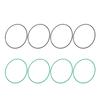 4Pcs Wheel Rim Protector Strip Scratch Resistant Stylish Look Adhesive Installation Wheel Hub Rim Gu