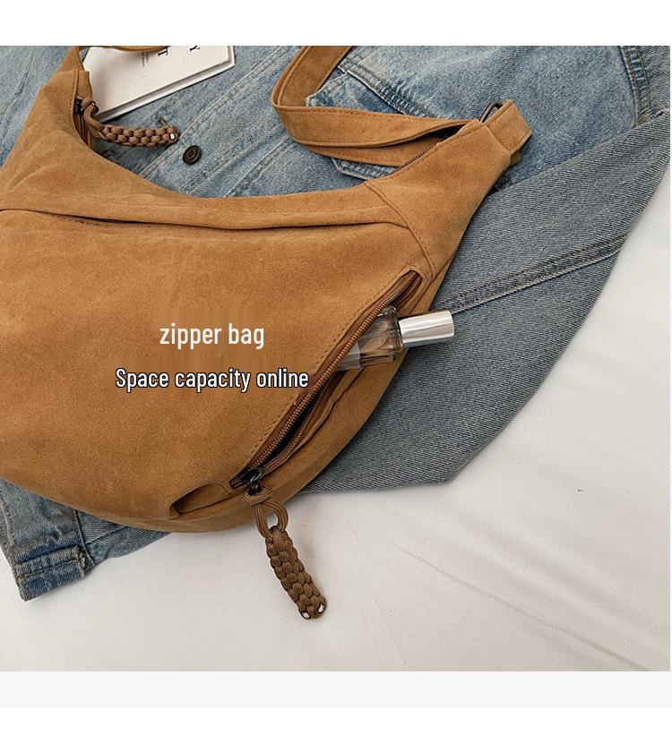 Autumn & Winter Korean Style Versatile Tote Bag - Trendy Large Capacity Dumpling Crossbody Shoulder Bag