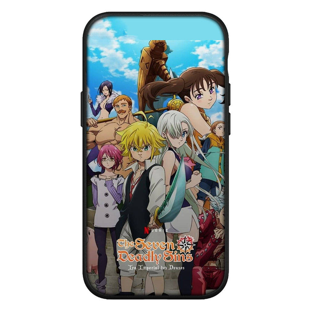 Hülle für iPhone 17 16 15 Xiaomi Poco Redmi Note 14 13 12 11 Pro Max Samsung Galaxy S25 S24 OPPO Huawei Die sieben Todsünden Meliodas Ban Handyhülle