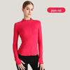Women's Slim-Fit Quick-Dry High Elastic Yoga Jacket with Stand Collar