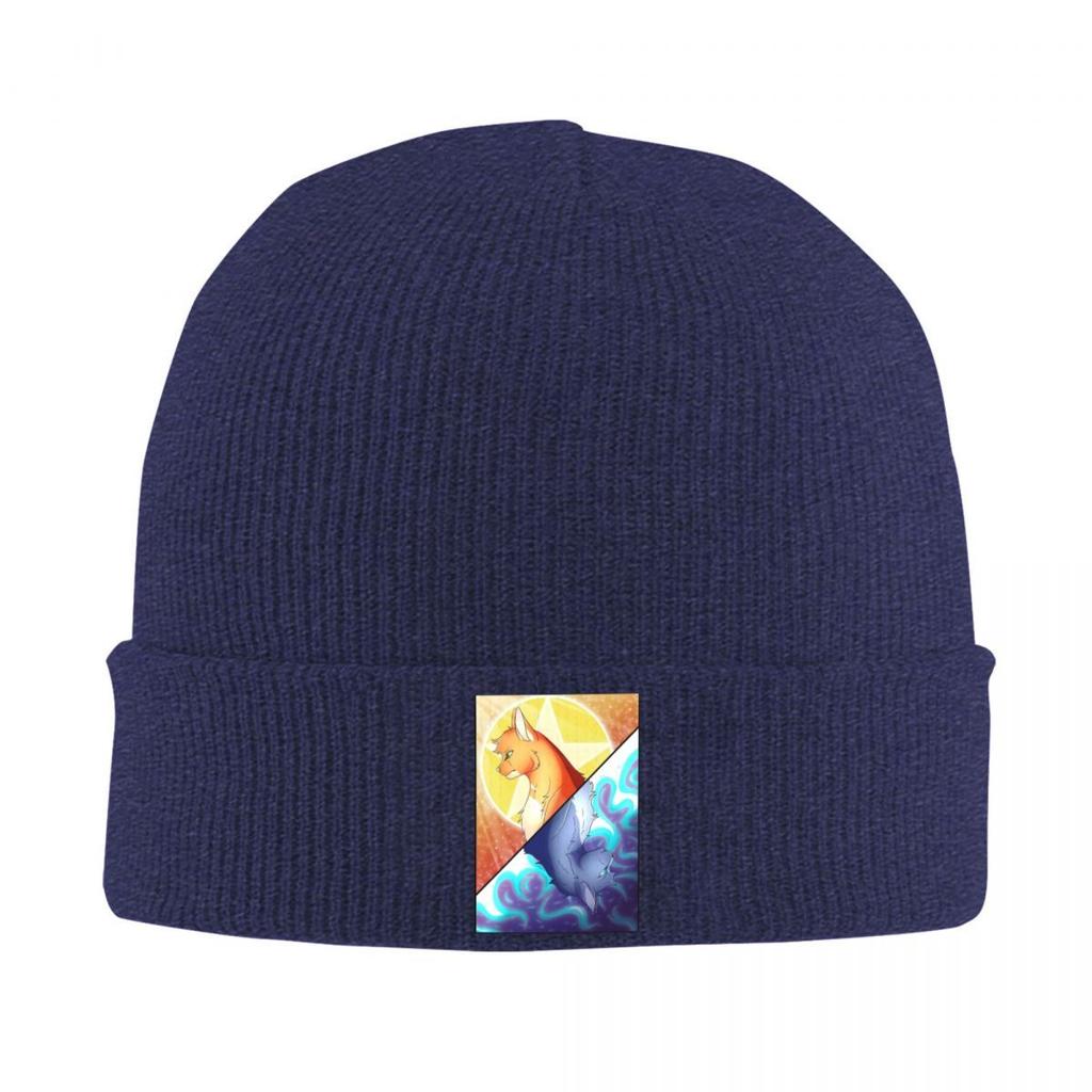 "Fire Alone Will Save The Clan..." - Warriors Warm Knitted Cap Fashion Bonnet Hat Autumn Winter Outdoor Beanies Hats for Unisex