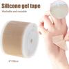 1 Roll Silicone Scar Sheets Easy To Tear 4Cmx150Cm Self-Adhesive Scar Cover Tape Reusable And Effective Skin Care Strips