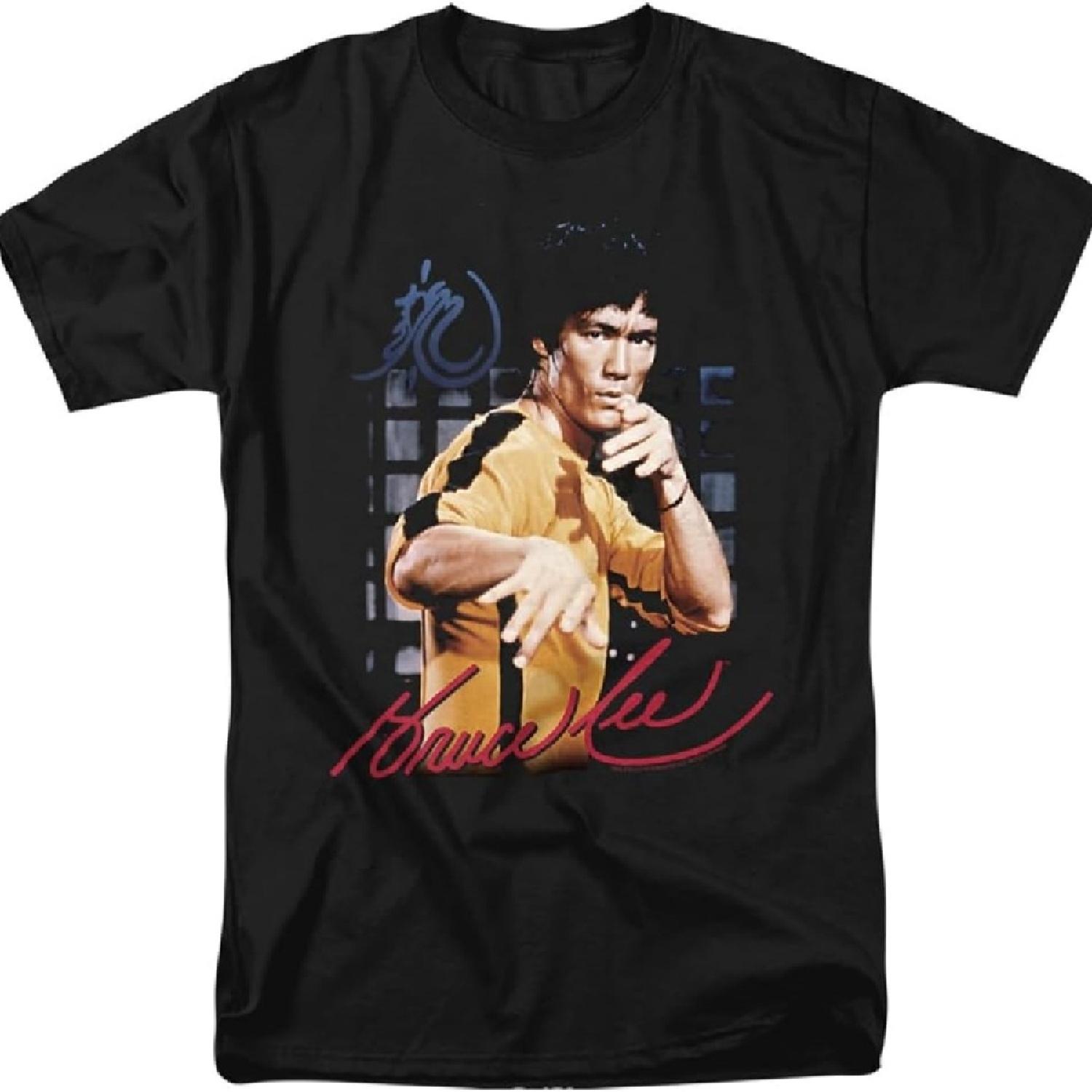 

Bruce Lee Yellow Jumpsuit Unisex Adult T-Shirt Black S