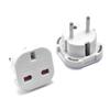 Power Charger UK to EU Converter Socket Plug Outlet Connector Durable Travel Adapter