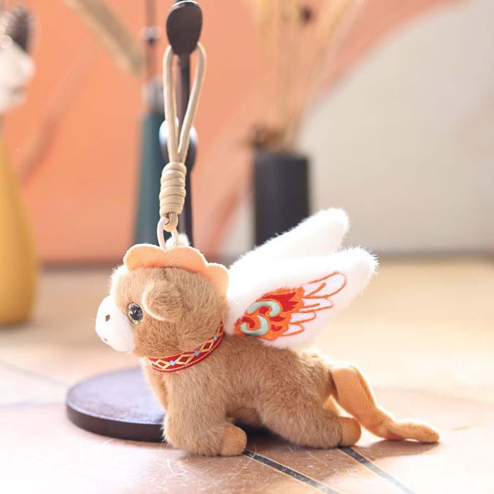 

Embroidery Chinese Zodiac Horse Doll with Wings Lucky Horse Doll Pendant Home Decor