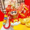 Gg Bond Cartoon Keychain With Resin Material For Lucky Key Accessory
