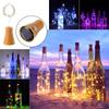 LED Solar Cork Bottle Lights: Copper Wire Fairy Lights for Wine Bottle Decoration