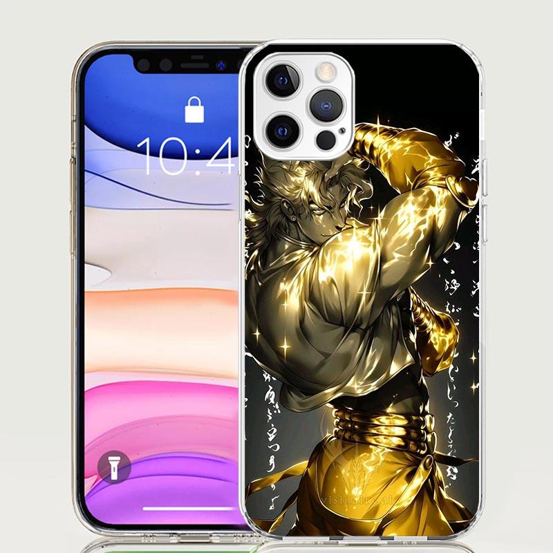 JoJo Adventure Dio Diego Brando Phone Case for Apple iPhone 17 Air 16 15 Plus 14 + 13 Mini 12 11 Pro Max 7 8 SE 16Max Soft Shell