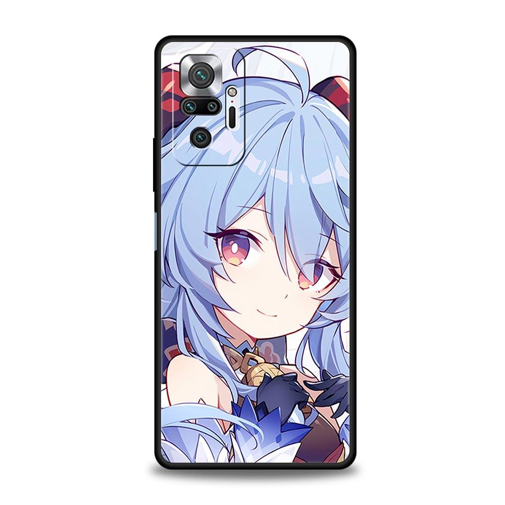 Genshin Impact Game Phone Case For Xiaomi Redmi Note 12 11 10 Pro Plus 10S 9S 9 9T 8T 9C 9A 8 7 K40 Gaming Silicone Cover