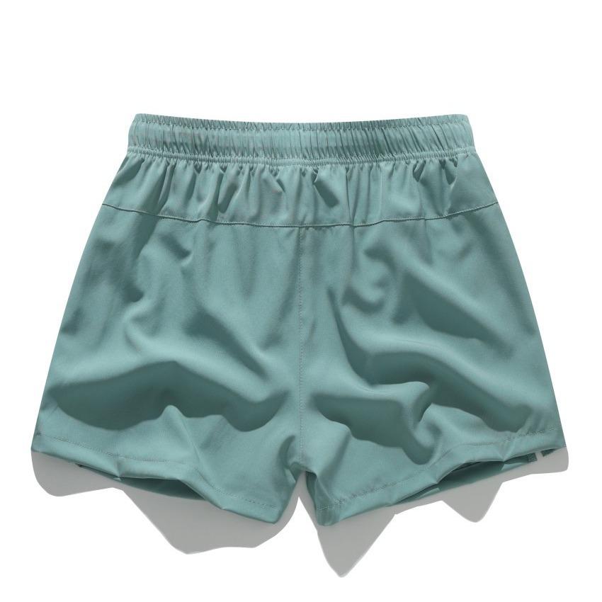 

Men s European & American Style Three-Point Fitness Shorts - Summer Beach Casual Wear L