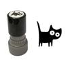 4 Styles Black Cat Stamp Cat Designs Cartoon Stamps Durable Kitten Stamp  Scrapbooking