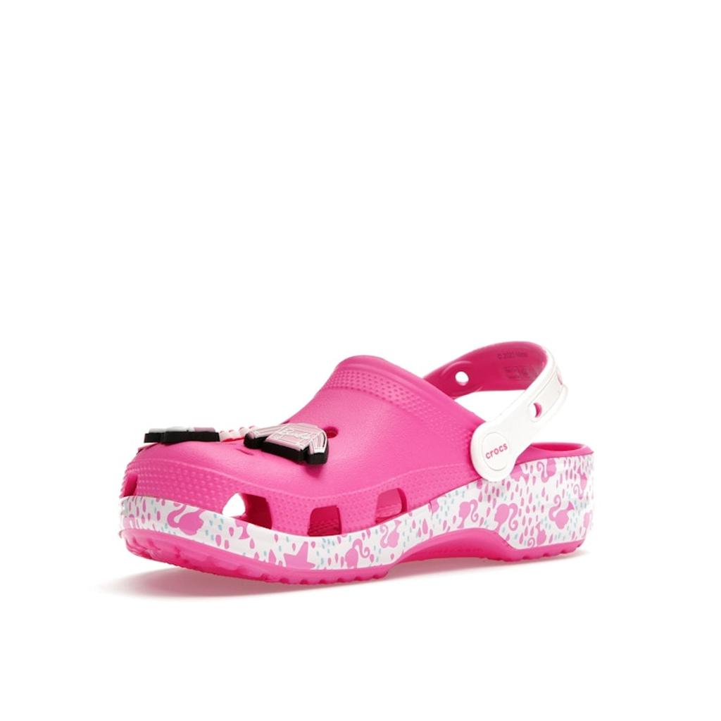 Crocs Barbie X Classic Clog Electric Pink Men Sneakers 208817-6QQ