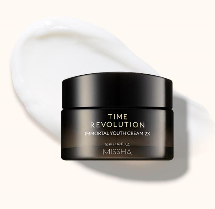 MISSHA Time Revolution Immortal Youth Cream 2X 50ml Straffende Anti-Aging Feuchtigkeitscreme