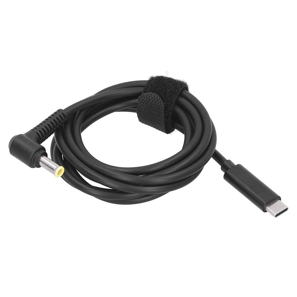 TYPEC Stecker auf DC5.0 X 1.0mm Stecker Stromladeadapterkabel für Computer Notebook