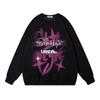 Streetwear Letters Graphic Unisex Tops Pullover