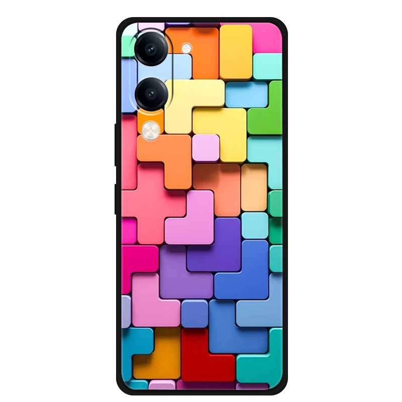 Case For Vivo Y04 Y04S Y37C 4G Soft Silicone TPU Protector Shell Cartoon Lovely Gift Anime Phone Cover Capa Y 04 04S 37C Bumper