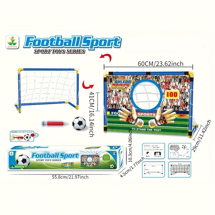 

[Kids Soccer Set] Portable 60cm Children s Goal Net with Scoreboard,Plastic Indoor/Outdoor Soccer Set,Perfect Gift for Boys