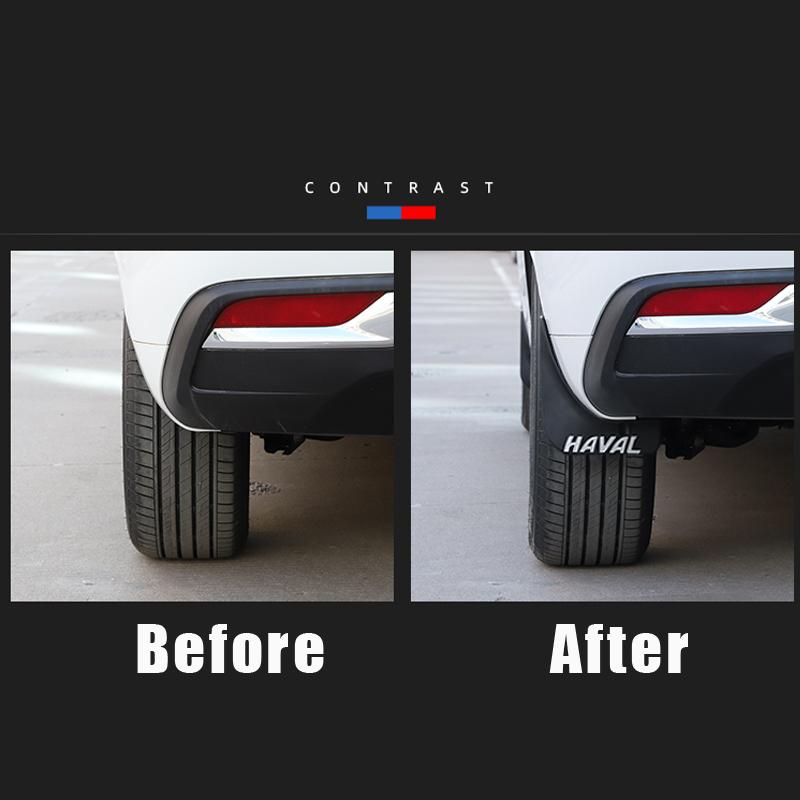 Car Mudguards Plastic Fender Cover Flares Splash Guard Cover Exterior Mud Flaps For GWM Haval Jolion 2022 Accessories