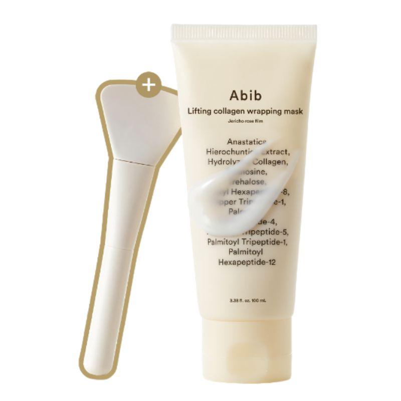ABIB Лифтинг-коллагеновая обертывающая маска «Пленка растения воскресения» – 100 мл (+ Лопатка)
