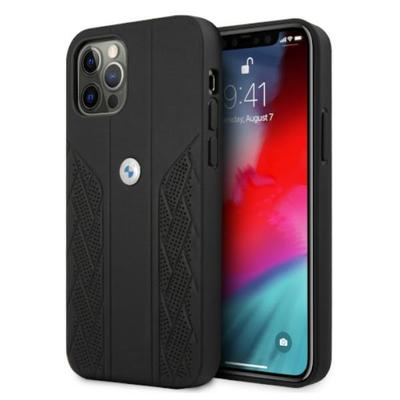 Bmw Case Bmhcp12Mrsppk Iphone 12/12 Pro6,1 Black/Black Hardcase Leather Curve Perforate