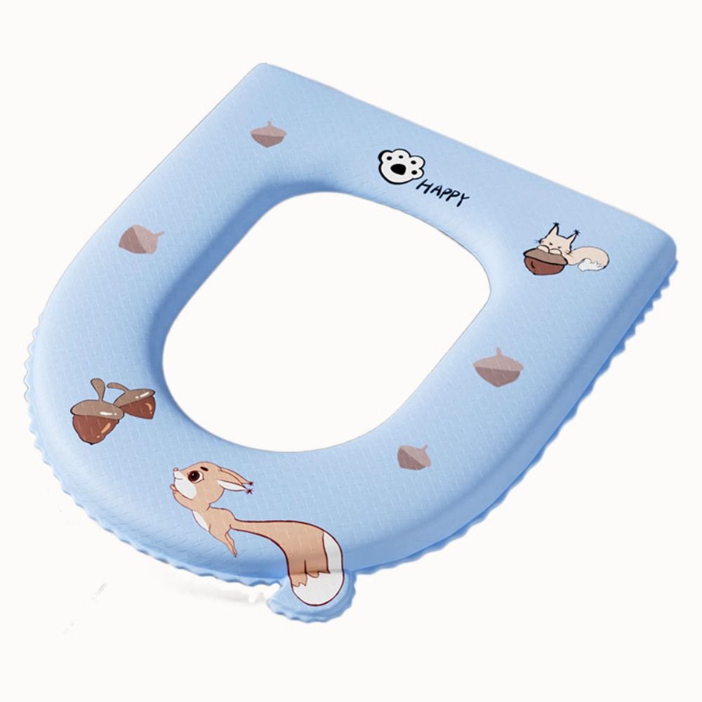 Waterproof Cute Toilet Seat Cover Cartoon Closestool Mat Universal Toilet Pad  Household