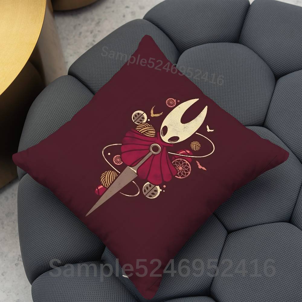 Hornet SSilksong Hollow Knight Pillow Case Cover Square for Decorative Cushion Bed Couch Sofa Classic Style Machine Washable