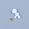 10 Pcs Edc Mechanical Push Plate Modification Toy Custom Accessories Pom Beads/Copper Spring Top