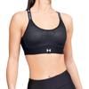 Under Armour Infinity Sports Bra - Medium Support Women Underwear Black 1351990-001