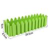 Rectangular Fence Flower Pots Seedling Seed Starter Trays Reusable Balcony Plant Seedling Pot Garden Accessories
