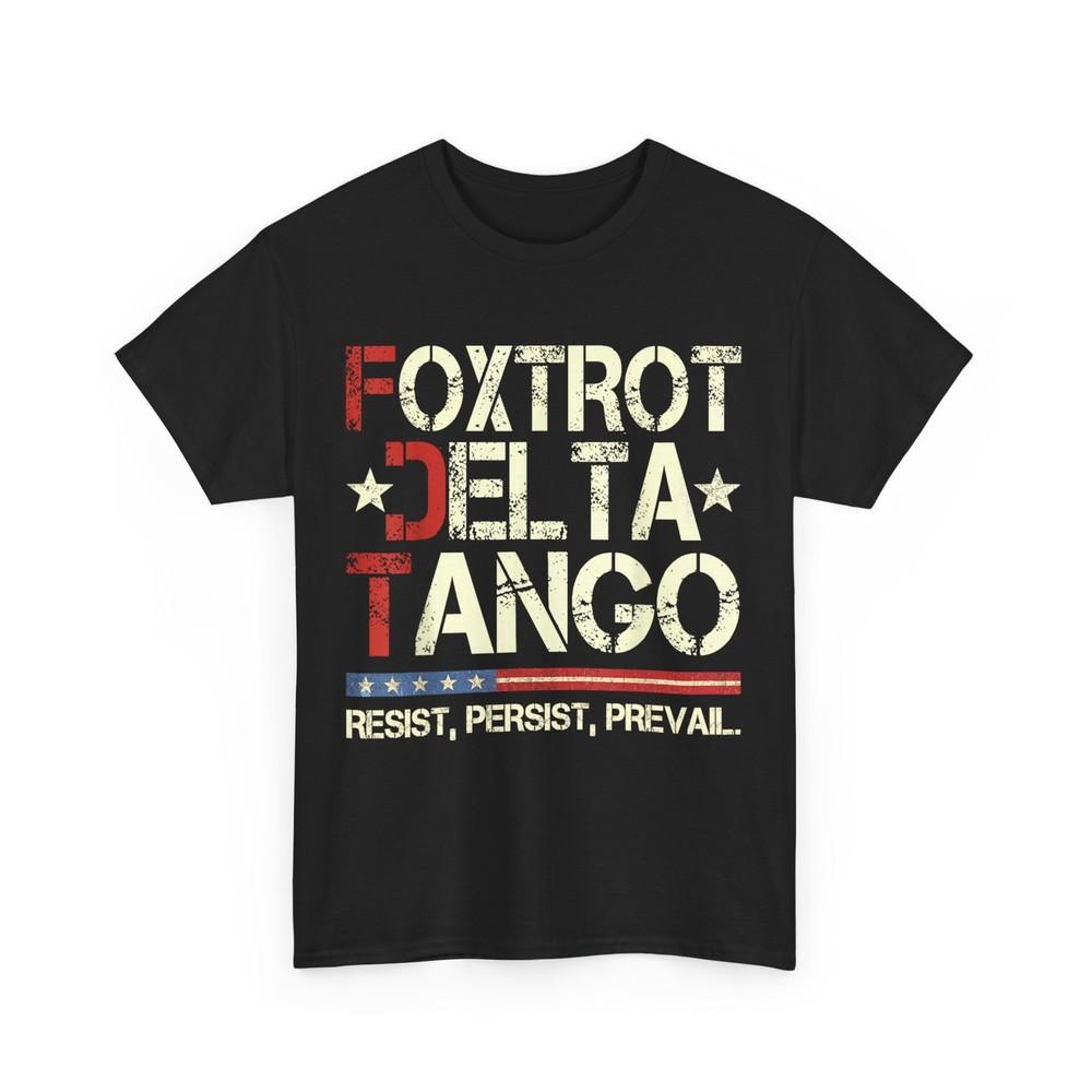 

Foxtrots Delta Tangos Women Men Funny T-shirt L