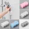 New Movable Shower Head Holder with Suction Cup Adjustable Reusable Silicone Punch-free Shower Holder Bathroom Hooks Accessories