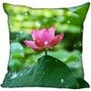 Luxury Home Decor Pillowcase Lotus Painting Art Pillowcase Living Room Sofa Cushion Cover