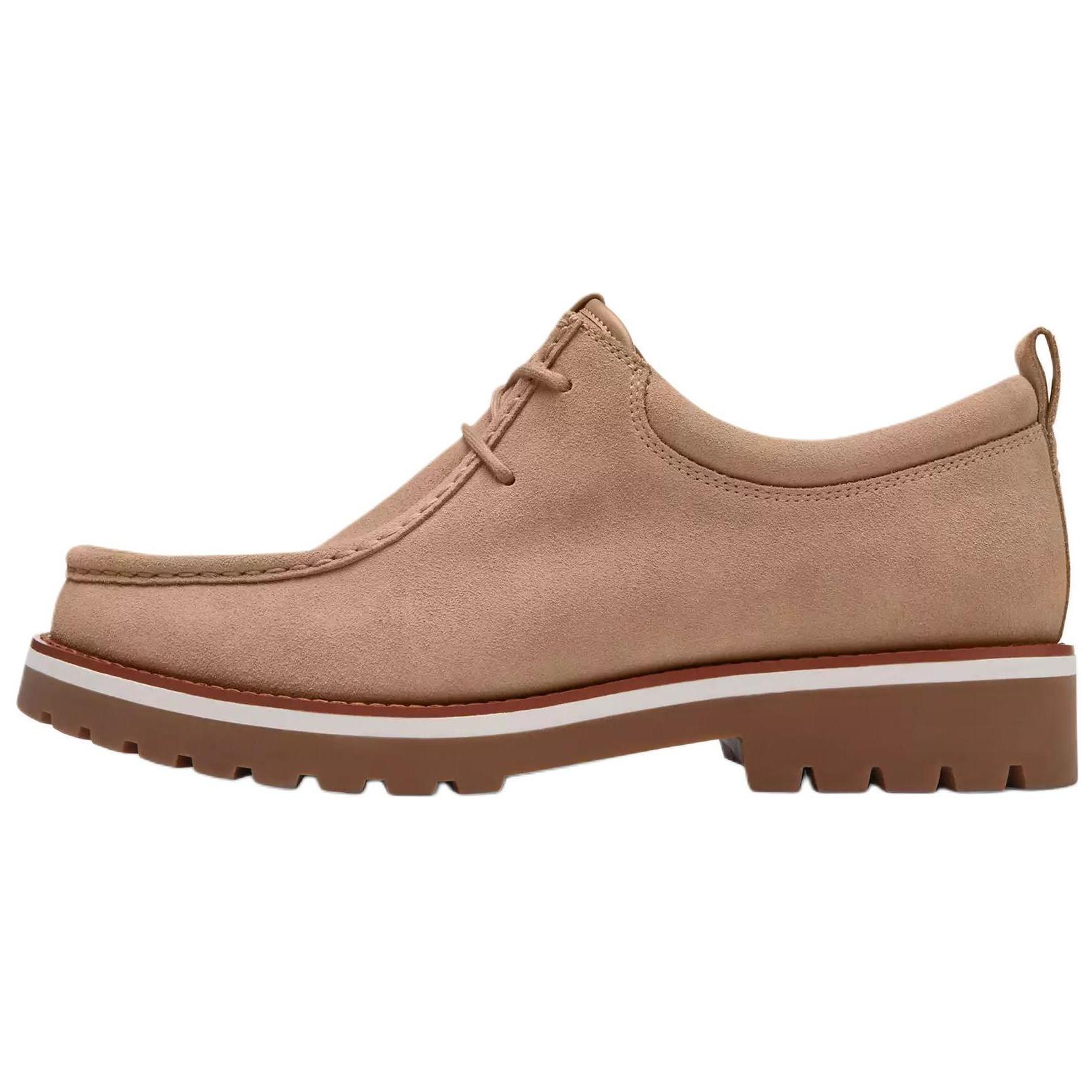 

Coach Banks Замшевые Кроссовки с Круглым Носком и Шнуровкой Повседневные Мужские Кроссовки Коричневые CR890-TAU 40