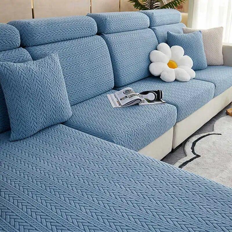 Pokrowiec na poduszkę siedziska sofy Ochraniacz mebli dla zwierząt dzieci Elastyczny Zmywalny Zdejmowany Pokrowiec Nakładki na kanapę leżankę