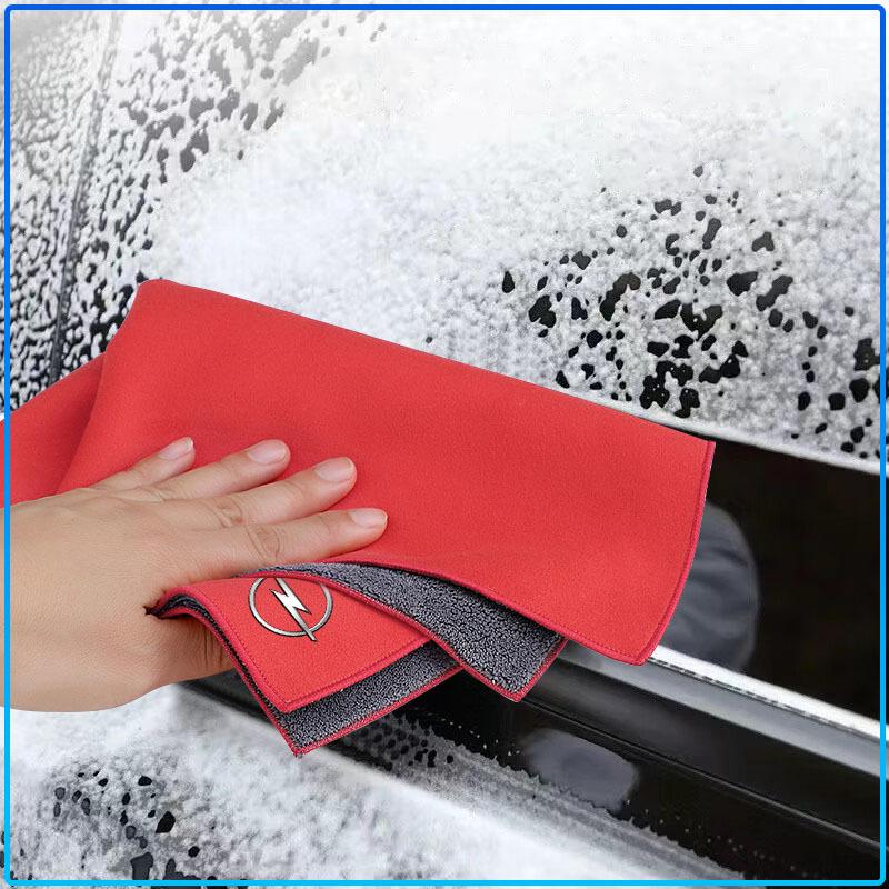 Car Cleaning Soft Brush Car Wash Towel Microfiber Cleaning Rag Cloth For Opel Astra h j k g Insignia Vectra c Corsa c Zafira b etc