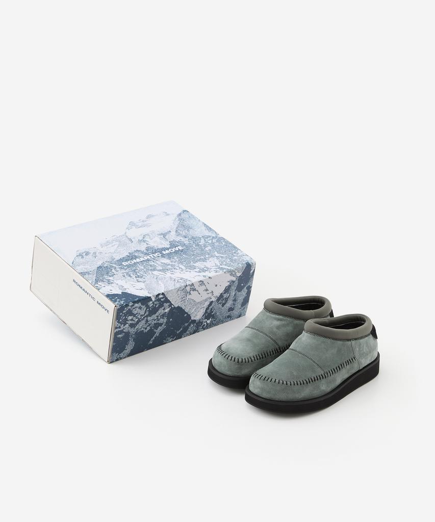 Romantic Move Croco Winter Shoes R24U003 (Mint Suede)
