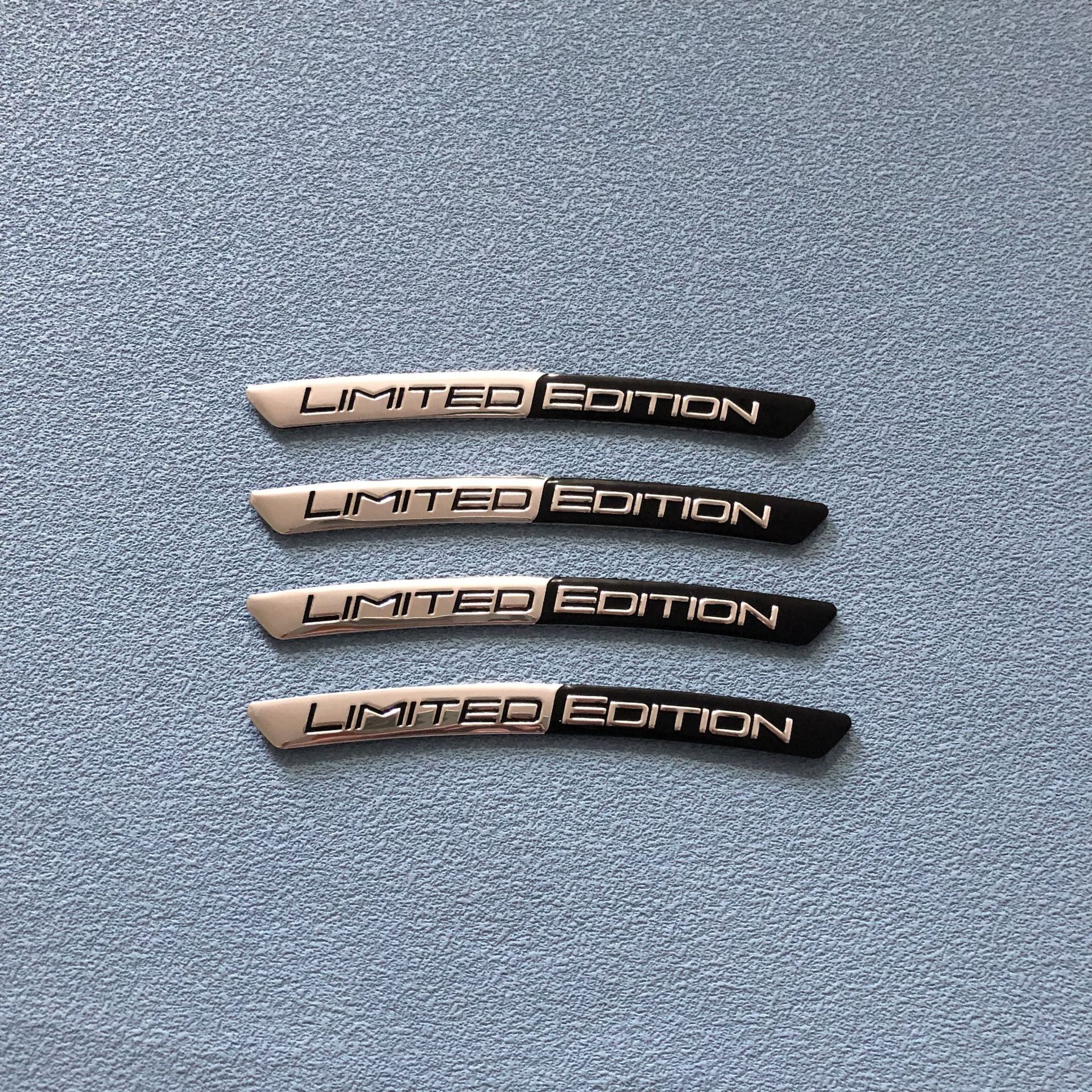 

4pcs/set Aluminium Limited Edition Wheel eyebrow Alloy Sport Emblem Car Wheel Hub Stickers For Universal Car Accessories