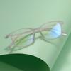 Anti-Blue Light Eye Protection Flat Glasses Tr90 Retro Glasses Frame Finished Myopia Glasses Men'S Degree Glasses Frame