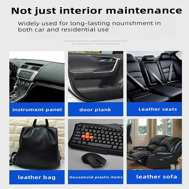 Automotive Plastic Repair Agent-Interior And Exterior Plastic Polishing Wax Scratch Repair Anti-Aging Cream Suitable For Tires