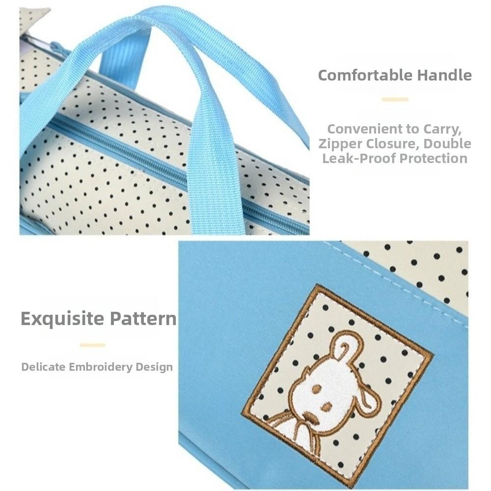 5Pcs/Set Multifunctional Travel Stroller Organizer Newborn Accessories Bag  Mother and Baby